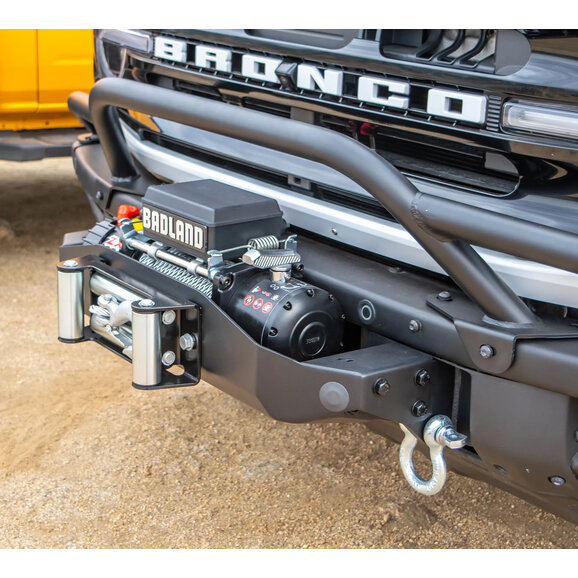 Turn Offroad OEM Modular Bumper Winch Plate Turn Offroad EAW-M1 OEM Modular Bumper Winch Plate for 21-26 Ford Bronco