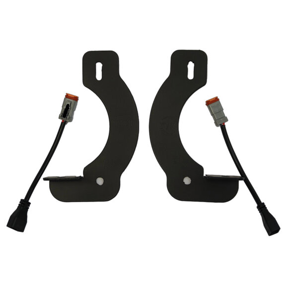 TYRI Off-Road Lighting Fog Light Bracket Kit TYRI Off-Road Lighting 53-232-1 Fog Light Bracket Kit for 18-26 Jeep Wrangler JL