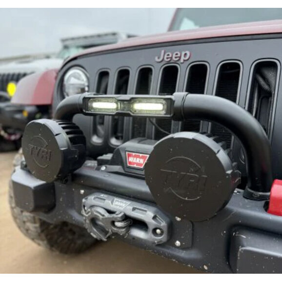 TYRI Off-Road Lighting V12 Hyperion Hoop Light Bar TYRI Off-Road Lighting V12K-022-1 V12 Hyperion Hoop Light Bar for 07-18 Jeep Wrangler JK
