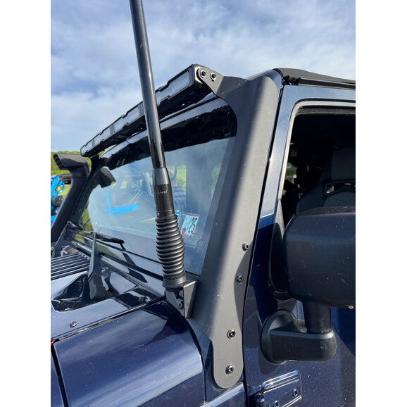 TYRI Off-Road Lighting V48 Hyperion Ligh Bar Windshield Brackets TYRI Off-Road Lighting V48 Hyperion Ligh Bar Windshield Brackets for 07-18 Jeep Wrangler JK