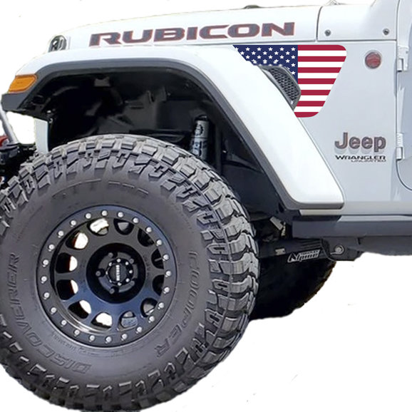 Under The Sun Inserts  Side Vent Decals for 18-24 Jeep Wrangler JL & Gladiator JT