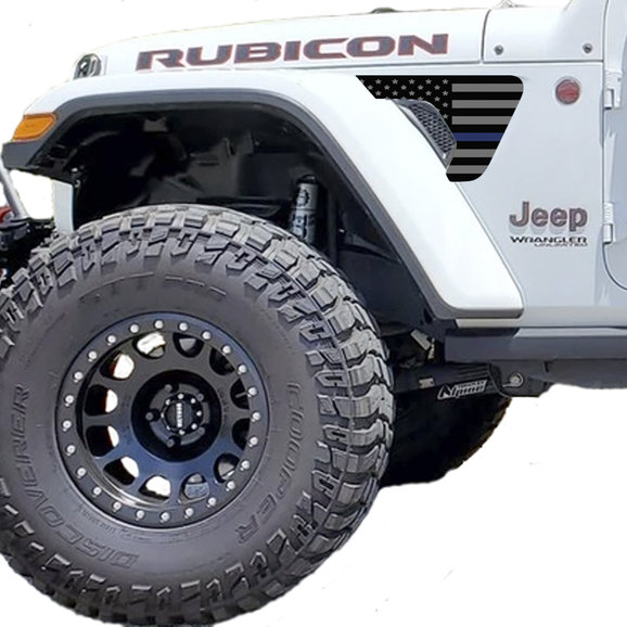 Under The Sun Inserts  Side Vent Decals for 18-24 Jeep Wrangler JL & Gladiator JT