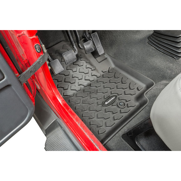 Quadratec Ultimate All Weather Front Floor Liners Quadratec Ultimate All Weather Front Floor Liners for 76-95 Jeep CJ7 & Wrangler YJ