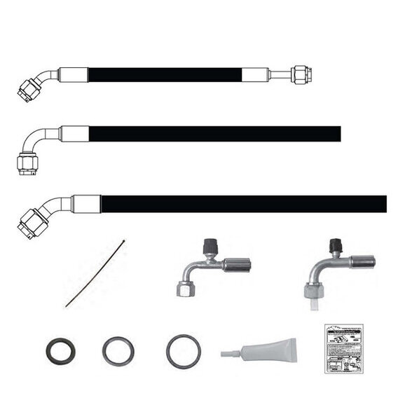 Vintage Air SureFit Reduced Barrier Modified Hose Kit Vintage Air 526785 SureFit Reduced Barrier Modified Hose Kit for 87-95 Jeep Wrangler YJ