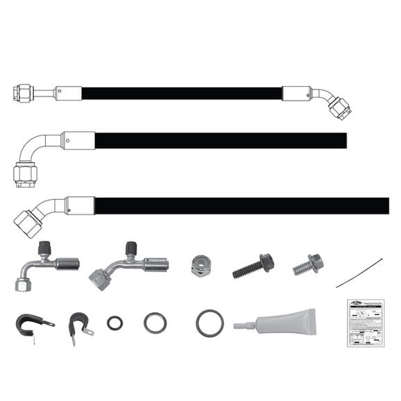 Vintage Air SureFit Reduced Barrier Modified Hose Kit Vintage Air 526791 SureFit Reduced Barrier Modified Hose Kit for 76-86 Jeep CJ5, CJ7 & CJ8