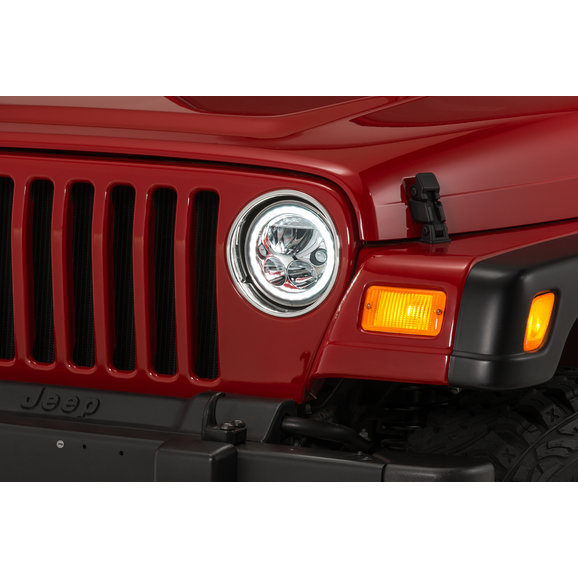 Vision X Vortex Round 7" LED Headlamp Kit with Halo Ring Vision X Vortex Round 7" LED Headlamp Kit with Halo Ring for 76-86 Jeep CJ and 97-06 Wrangler TJ