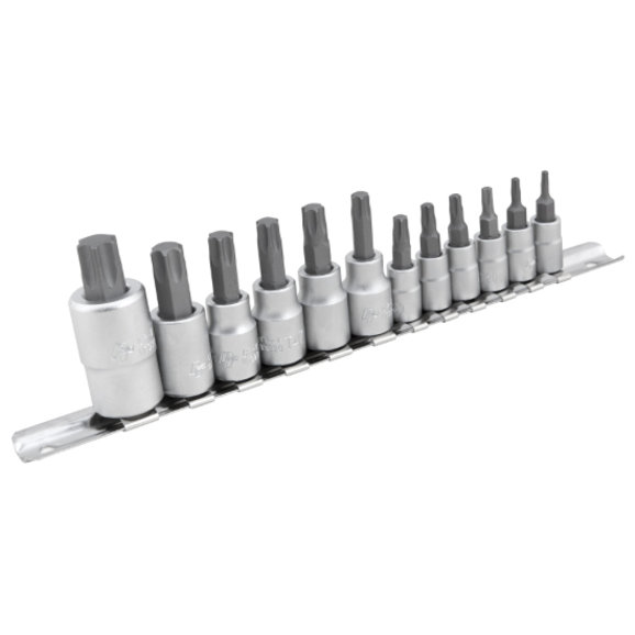 Performance Tool 12-Piece Socket Drive Torx Set Performance Tool W1335 12-Piece Socket Drive Torx Set