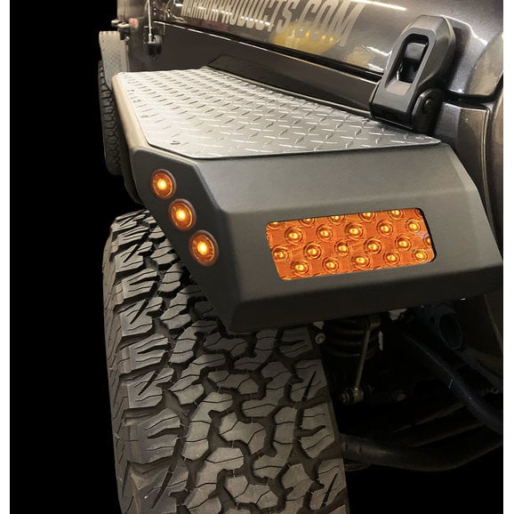 Warrior Products Tube Fender Flares Warrior Products Tube Fender Flares for 18-22 Jeep Wrangler JL