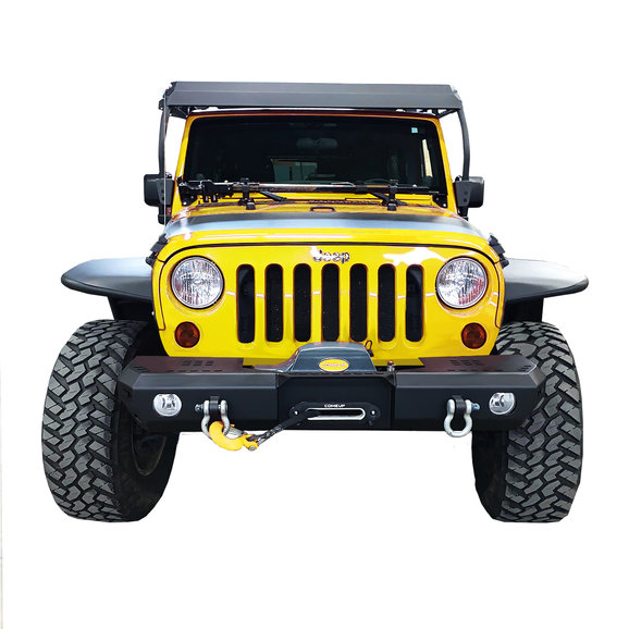Warrior Products MOD Series Front Mid Width Bumper Warrior Products  MOD Series Front Mid Width Bumper for 07-18 Jeep Wrangler