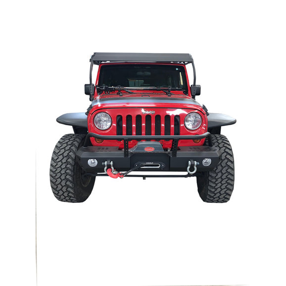 Warrior Products  MOD Series Front Mid Width Bumper for 07-18 Jeep Wrangler 