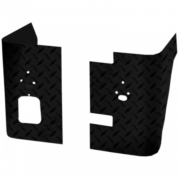 Warrior Products Rear Corners with Holes Warrior Products Rear Corners with Holes for 87-95 Jeep Wrangler YJ