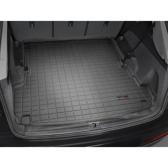 Black WeatherTech Cargo Liner for 2021 Jeep Grand Cherokee L Behind 2nd Row