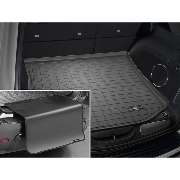 WeatherTech Cargo Liner w/ Bumper Guard WeatherTech Cargo Liner w/ Bumper Guard for 11-19 Jeep Grand Cherokee WK2