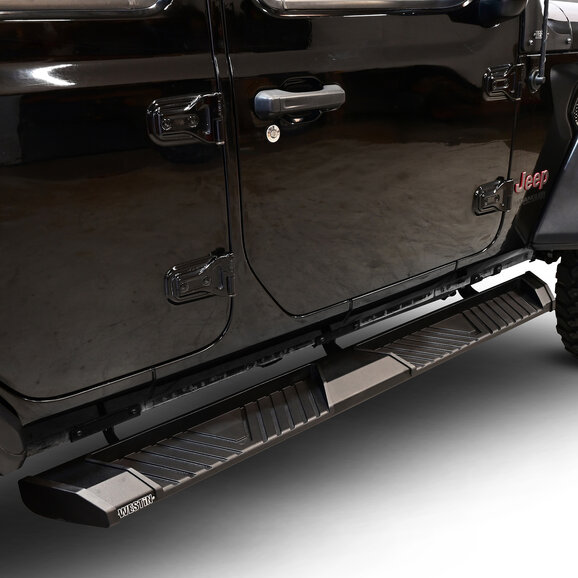 Westin AT6 Running Boards Westin 24-64065 AT6 Running Boards for 18-26 Jeep Wrangler JL Unlimited 4-Door