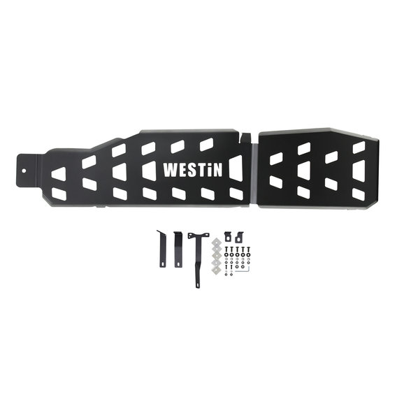 Westin Gas Tank Skid Plate Westin 42-21115 Gas Tank Skid Plate for 18-22 Jeep Wrangler JL Unlimited