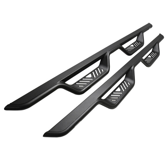 Westin Outlaw Drop Nerf Bars Textured Black Westin 20-14165 Outlaw Drop Nerf Bars Textured Black for 20-24 Jeep Gladiator JT