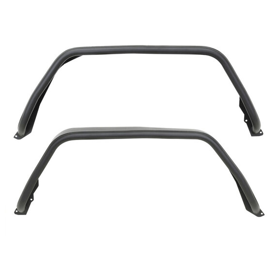 Westin Rear Tube Fenders Textured Black Westin 62-1065 Rear Tube Fenders Textured Black for 20-24 Jeep Gladiator JT