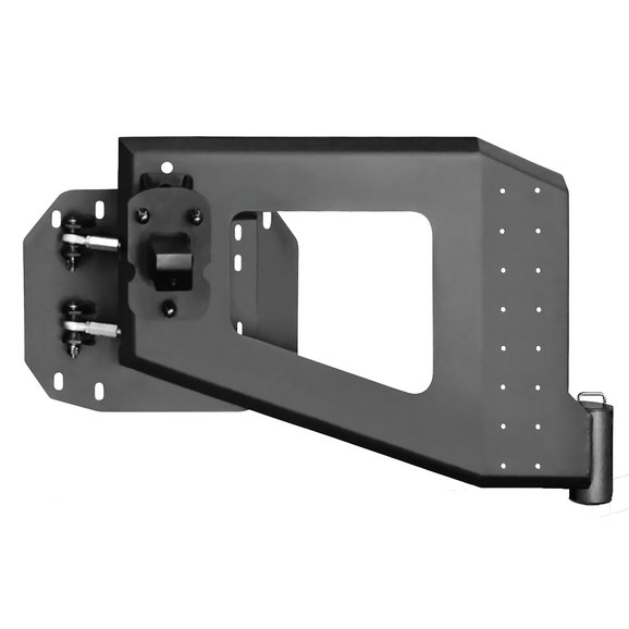 Westin WJ2 Tire Carrier Westin 59-82035B WJ2 Tire Carrier for 2018-2019 Jeep Wrangler JL