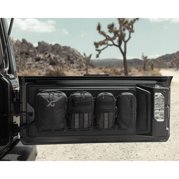 XG Cargo Tailgate Storage XG Cargo XG-328 Tailgate Storage for 18-26 Jeep Wrangler JL