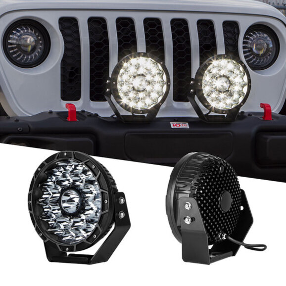 XKGLOW  Offroad Round Work Light Kit 