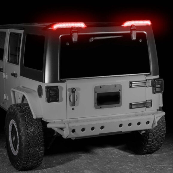 XKGLOW LED High Wing Tail Light XKGLOW XK041025 LED High Wing Tail Light for 07-18 Jeep Wrangler JK