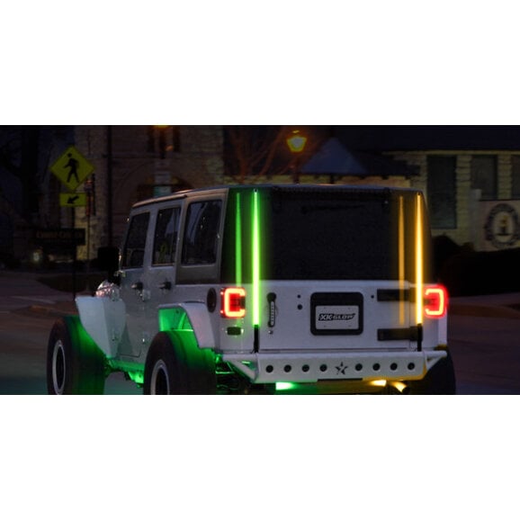 XKGLOW XKmax RGBW LED Whip Lights with COB LED Strip & App Control XKGLOW XKmax RGBW LED Whip Lights with COB LED Strip & App Control for Jeep Vehicles