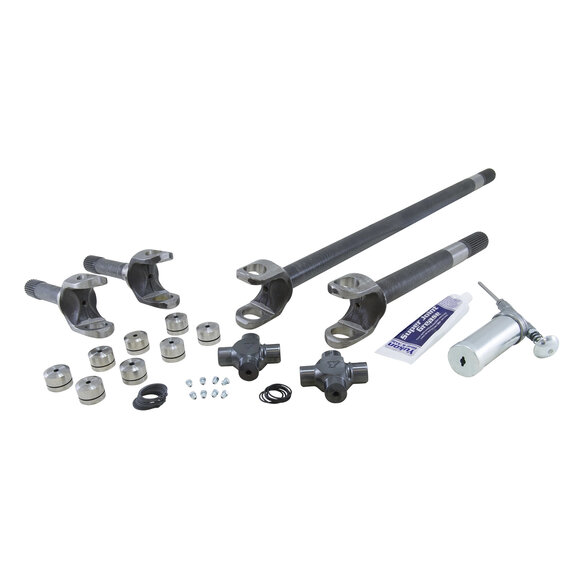 Yukon Gear & Axle Chromoly Front Axle Kit Yukon Gear & Axle YA W24148 Chromoly Front Axle Kit for 74-79 Jeep Wagoneer SJ with Dana 44, Both Sides, 19 & 30 Spline, Super Joints