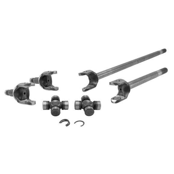 Yukon Gear & Axle 4340 Chromoly Dana 30 Front Axle Kit with 27 Spline Yukon Gear & Axle 4340 Chromoly Dana 30 Front Axle Kit with 27 Spline for 07-18 Jeep Wrangler JK