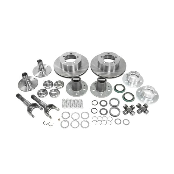 Yukon Gear & Axle Spin Free Locking Hub Conversion Kit for Jeep Wrangler TJ, YJ, & Cherokee XJ