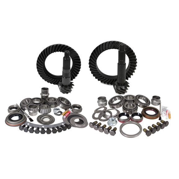 Yukon Gear & Axle Front & Rear Ring and Pinion with Master Install kits Yukon Gear & Axle  Front & Rear Ring and Pinion with Master Install kits for Jeep Wrangler YJ & Cherokee XJ with Dana 30 Front / Dana 35 Rear