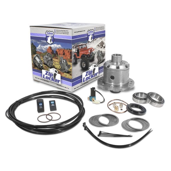 Yukon Gear & Axle Zip Air Locker  Yukon Gear & Axle  Zip Air Locker  for 87-22 Jeep Wrangler JL, JK, TJ & YJ with Dana 30 Front Axle with 3.73 and Numerically Higher Gear Ratio
