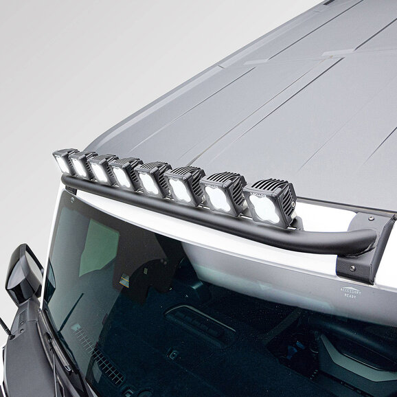 ZROADZ  Front Roof Multiple LED Pods Kit with Tubular Mounting Bar  for 21-25 Ford Bronco