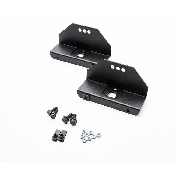 ZROADZ Installation Brackets ZROADZ Z745421-2BK Installation Brackets for 21-25 Ford Bronco 2-Door with Rock Sliders
