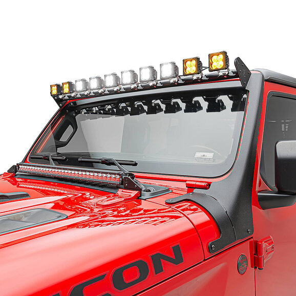 ZROADZ Multi-LED Roof Cross Bar with A-Pillar Brackets & LED Lights ZROADZ Multi-LED Roof Cross Bar with A-Pillar Brackets & LED Lights for 18-23 Jeep Wrangler JL & Gladiator JT