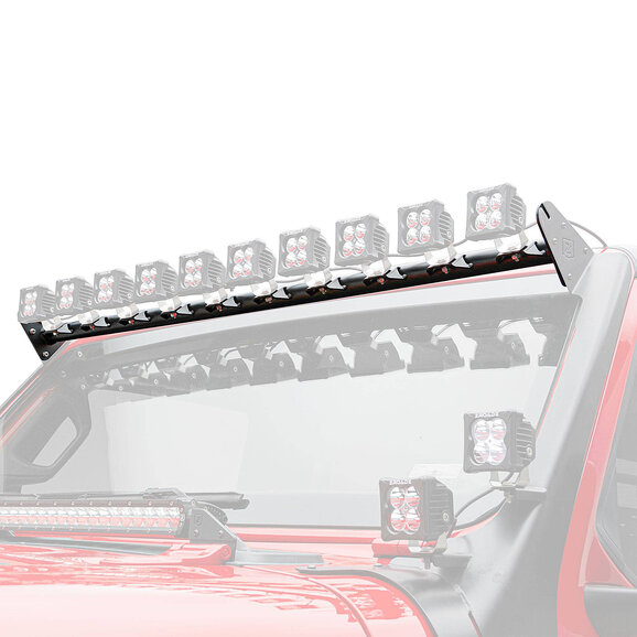 ZROADZ Multi-LED Roof Cross Bar ZROADZ Z934831 Multi-LED Roof Cross Bar for 18-23 Jeep Wrangler JL & Gladiator JT