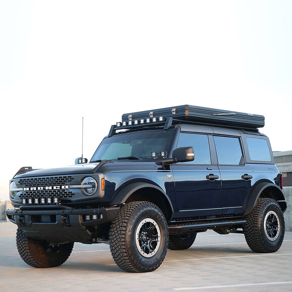 ZROADZ Roof Rack Kit for 21-25 Ford Bronco 4-Door | Quadratec ZROADZ Roof Rack Kit for 21-25 Ford Bronco 4-Door | Quadratec