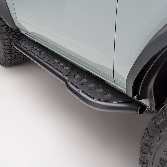 ZROADZ TRAILX.R1 Series Rock Slider Side Steps ZROADZ Z745421 TRAILX.R1 Series Rock Slider Side Steps for 21-25 Ford Bronco 2-Door