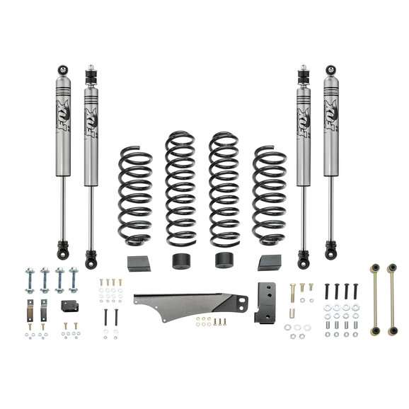 Quadratec 3.5” Coil Spring Suspension Kit with FOX IFP Mono-Tube Shocks Quadratec 3.5” Coil Spring Suspension Kit with FOX IFP Mono-Tube Shocks for 07-18 Jeep Wrangler JK