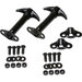 Kentrol  Stainless Steel Hood Latch Set for 42-95 Jeep CJ & Wrangler YJ