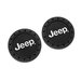 Plasticolor Jeep Logo Cup Holder Coaster Plasticolor 000652R01 Jeep Logo Cup Holder Coaster  for Jeep Vehicles