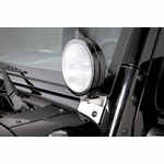 Rugged Ridge Staffe Di Montaggio Luci Ausiliarie In Acciaio Inox Per Jeep Wrangler 2007-2018 – Si Montano Sul Parabrezza