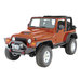Cervini's Auto Design  Ram Air Fiberglass Hood Factory Match Paint (Top & Bottom) for 97-06 Jeep Wrangler TJ & Unlimited