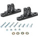 Rock Hard 4X4 Blue Ox Tow Bracket Kit Rock Hard 4X4 RH-8000-BO Blue Ox Tow Bracket Kit 97-06 Wrangler TJ, 07-18 Wrangler JK & 08-21 Wranlger JL w/ Rock Hard 4x4 Front Bumpers