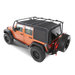 Smittybilt 76717 SMI SRC Roof Rack in Textured Black for 07-18 Jeep Wrangler Unlimited JK 4 Door