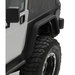Smittybilt Rear XRC Fender Flares in Textured Black Smittybilt  Rear XRC Fender Flares in Textured Black for 97-06 Jeep Wrangler TJ