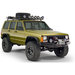 Bushwacker Flat Style Flares Bushwacker 10922-07 Flat Style Flares for 84-01 Jeep Cherokee XJ