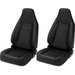 Bestop TrailMax II Sport Front Seats in Vinyl Bestop  TrailMax II Sport Front Seats in Vinyl for 76-06 Jeep CJ-5, CJ-7, CJ-8 Scrambler, Wrangler YJ, TJ & Unlimited