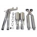 Corsa Performance Sport Exhaust System Corsa Performance 14451 Sport Exhaust System for 06-10 Jeep Grand Cherokee WK with 6.1L