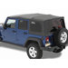 Bestop Supertop NX Soft Top with Tinted Windows Bestop 5472335 Supertop NX Soft Top with Tinted Windows for 07-18 Jeep Wrangler Unlimited JK 4 Door