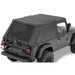 Bestop Trektop NX Soft Top with Upper Doors in Black Diamond Bestop  Trektop NX Soft Top with Upper Doors in Black Diamond for 04-06 Jeep Wrangler Unlimited